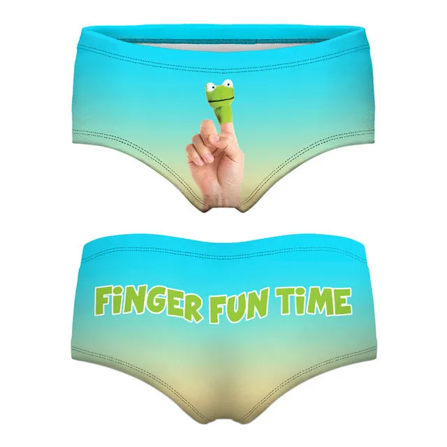 3D Humorous Printed Knicker Panties Underwear in 20 designs