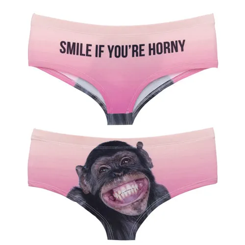 3D Humorous Printed Knicker Panties Underwear in 20 designs