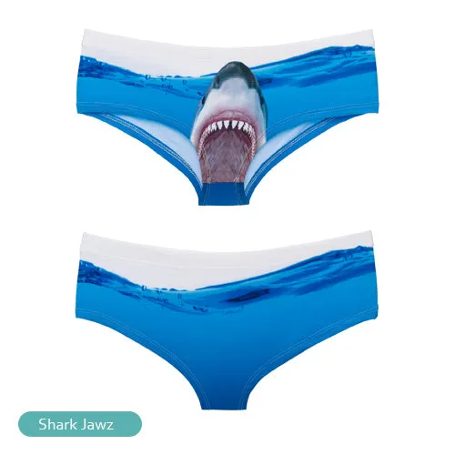 3D Humorous Printed Knicker Panties Underwear in 20 designs