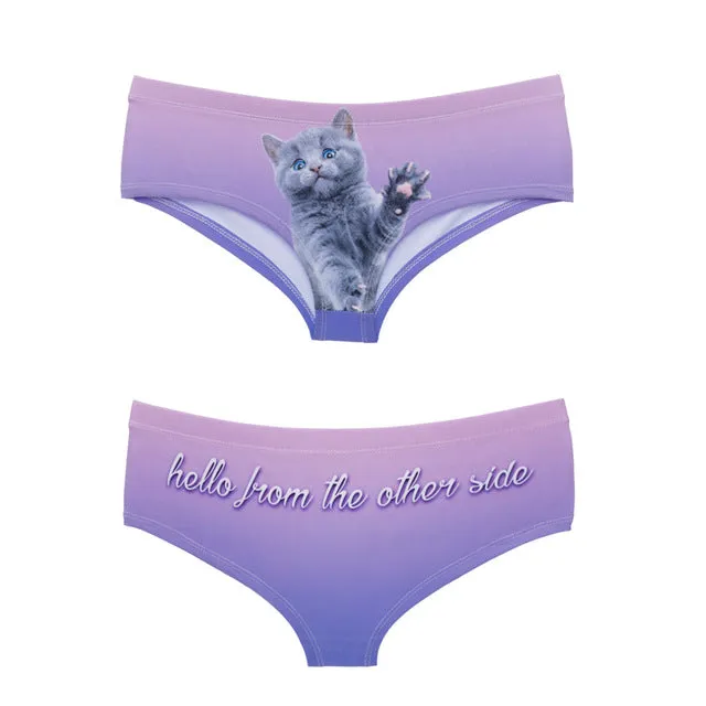 3D Humorous Printed Knicker Panties Underwear in 20 designs