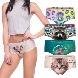 3D Humorous Printed Knicker Panties Underwear in 20 designs