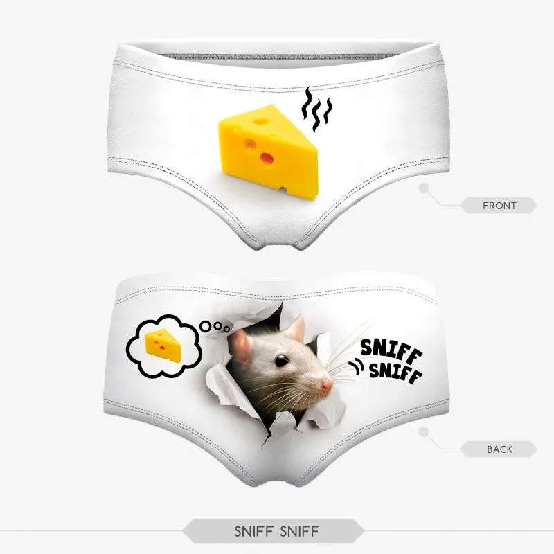 3D Humorous Printed Knicker Panties Underwear in 20 designs