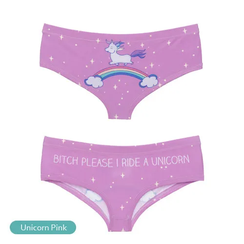 3D Humorous Printed Knicker Panties Underwear in 20 designs