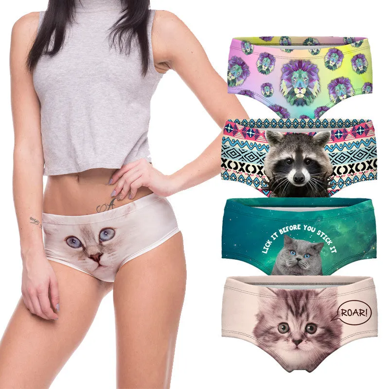 3D Humorous Printed Knicker Panties Underwear in 20 designs