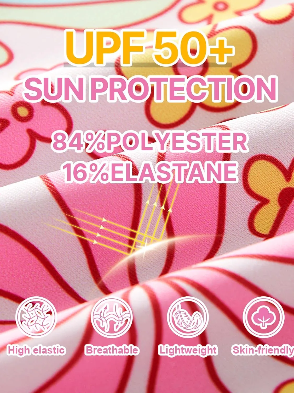 Angel season Girls One Piece Swimsuits Teens Bathing Suit Straps Kids Cute Swimwear with UPF 50  Daisy Halter Size 7-14