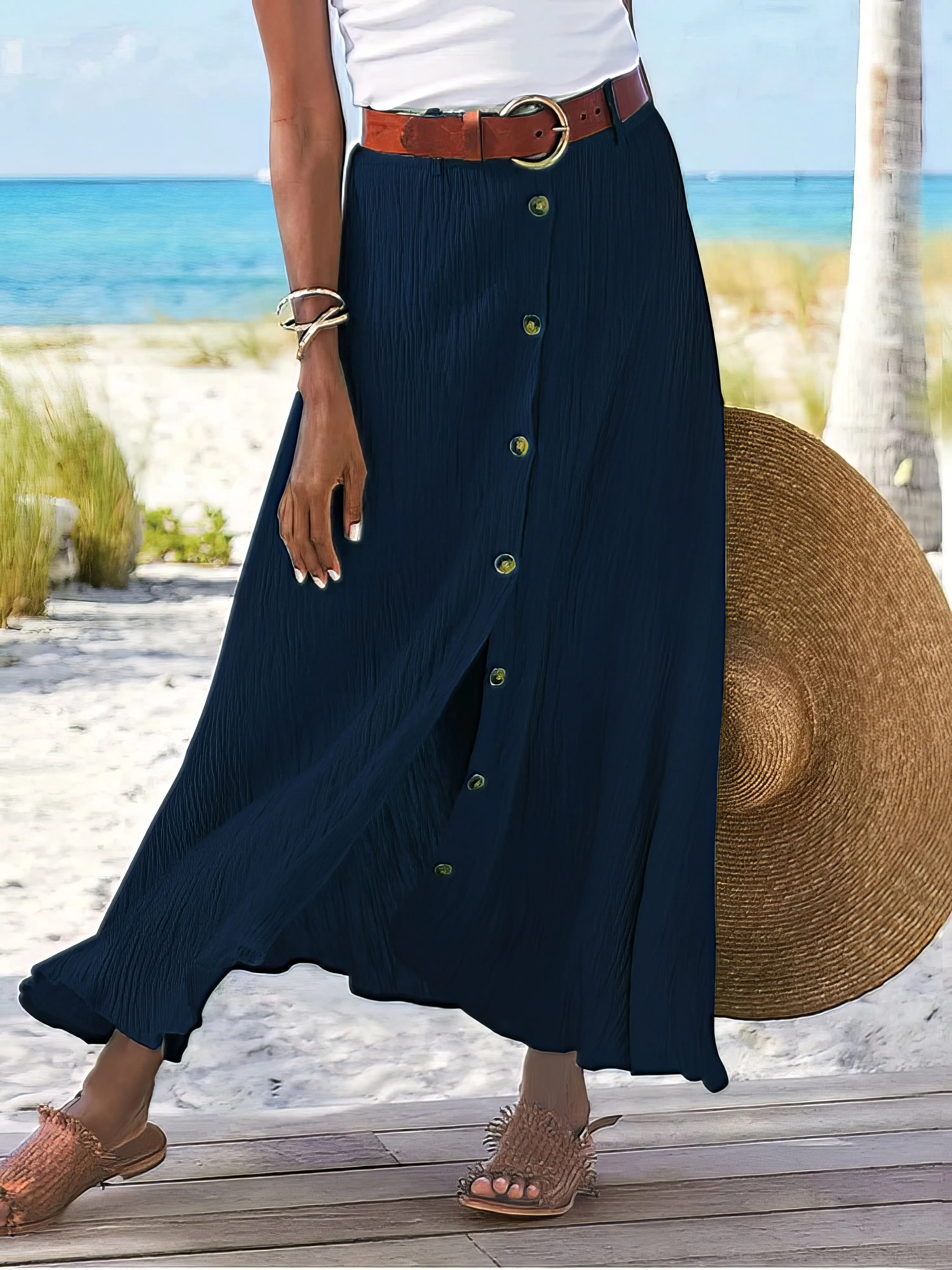 Beach Ready Maxi Skirt