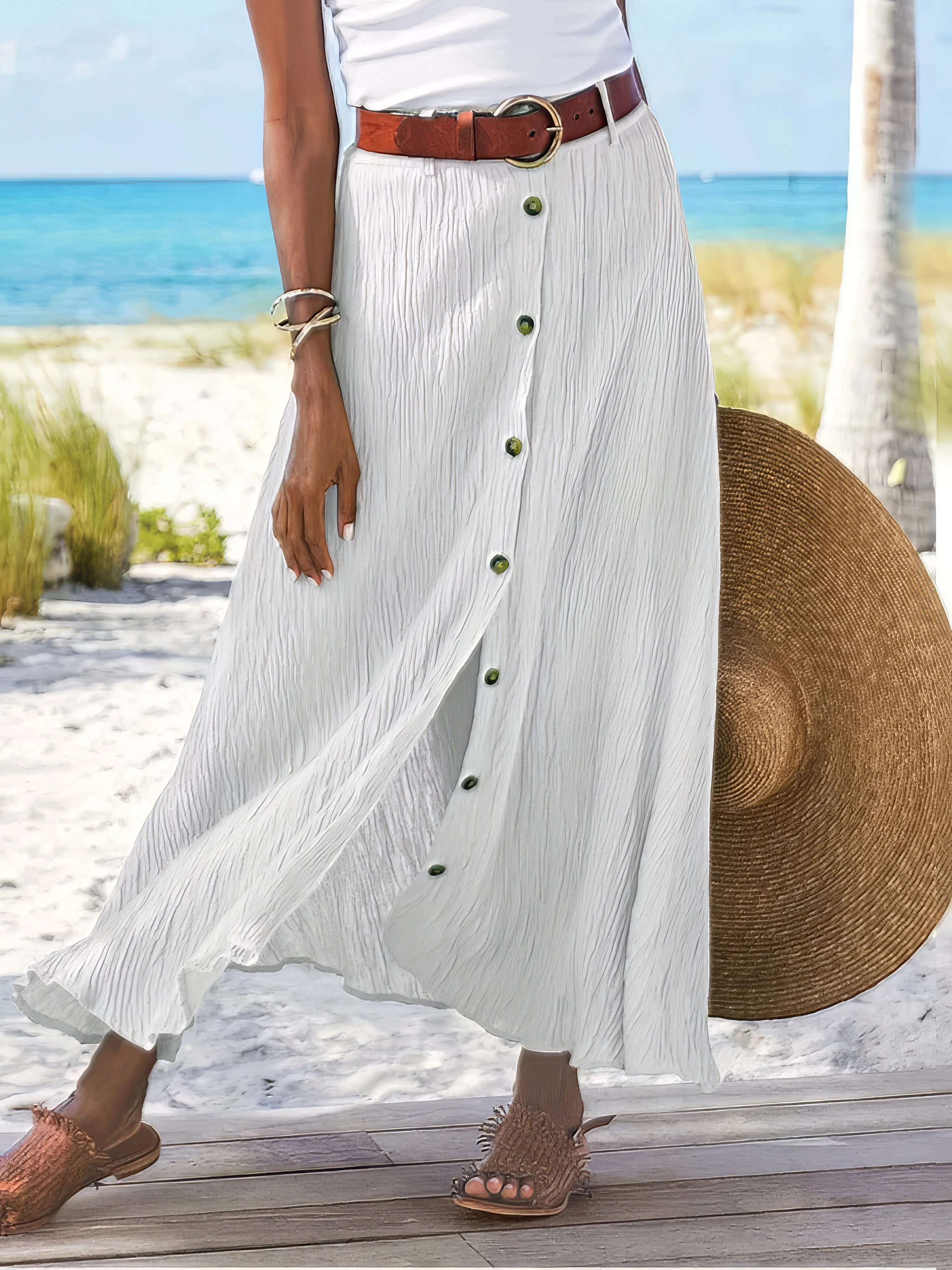 Beach Ready Maxi Skirt