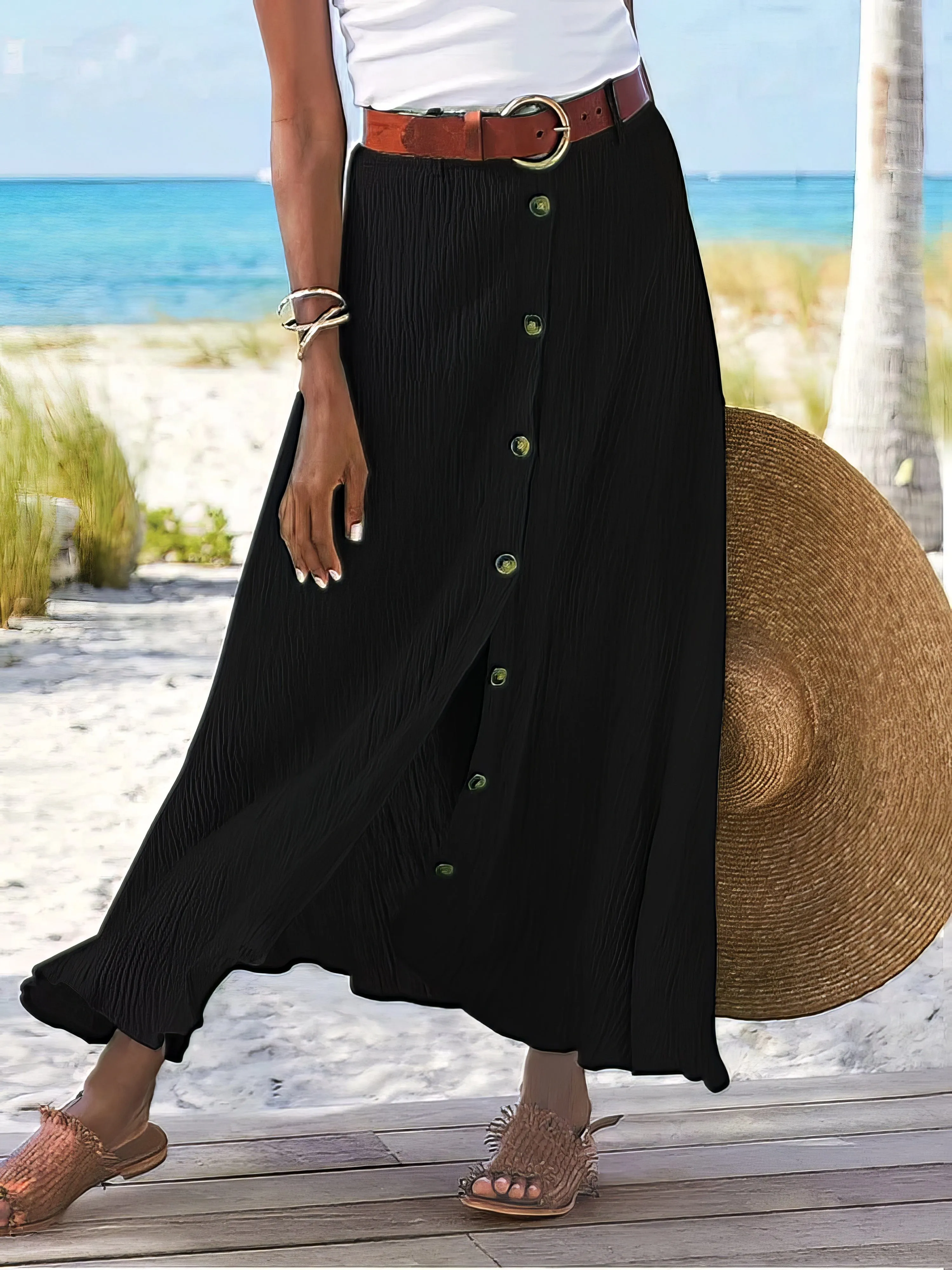 Beach Ready Maxi Skirt