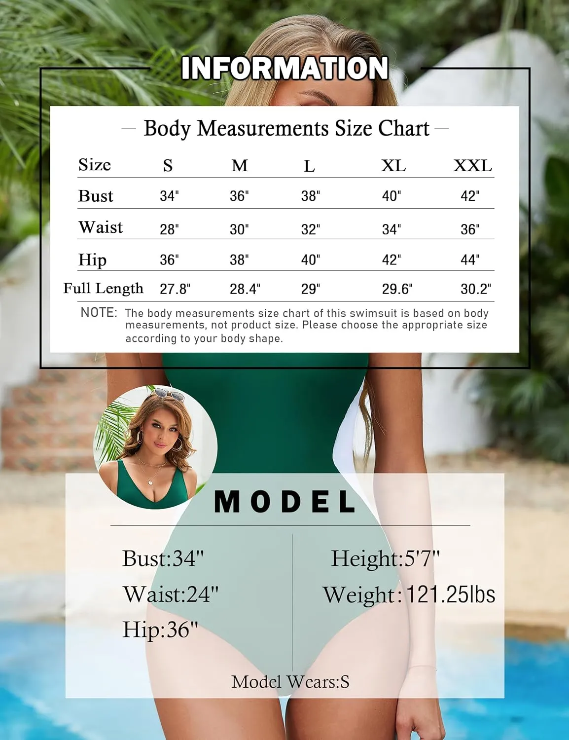 BMJL Women's One Piece Swimsuit Slimming Tummy Control Bathing Suit Deep V Neck Color Block Lace Up Back Swimwear