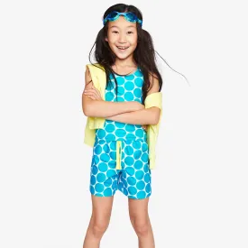 Clearance kids swim trunk in dot