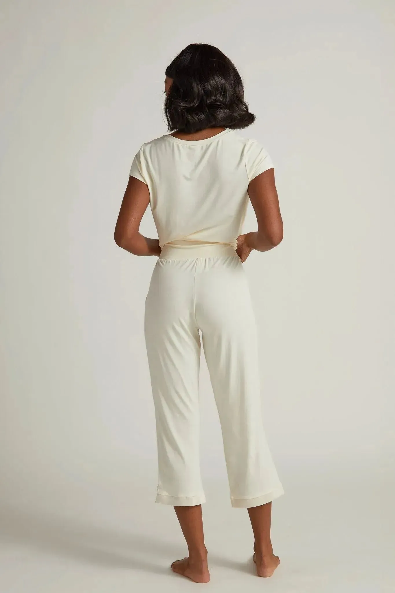Faceplant Bamboo Capri Pajama Pant