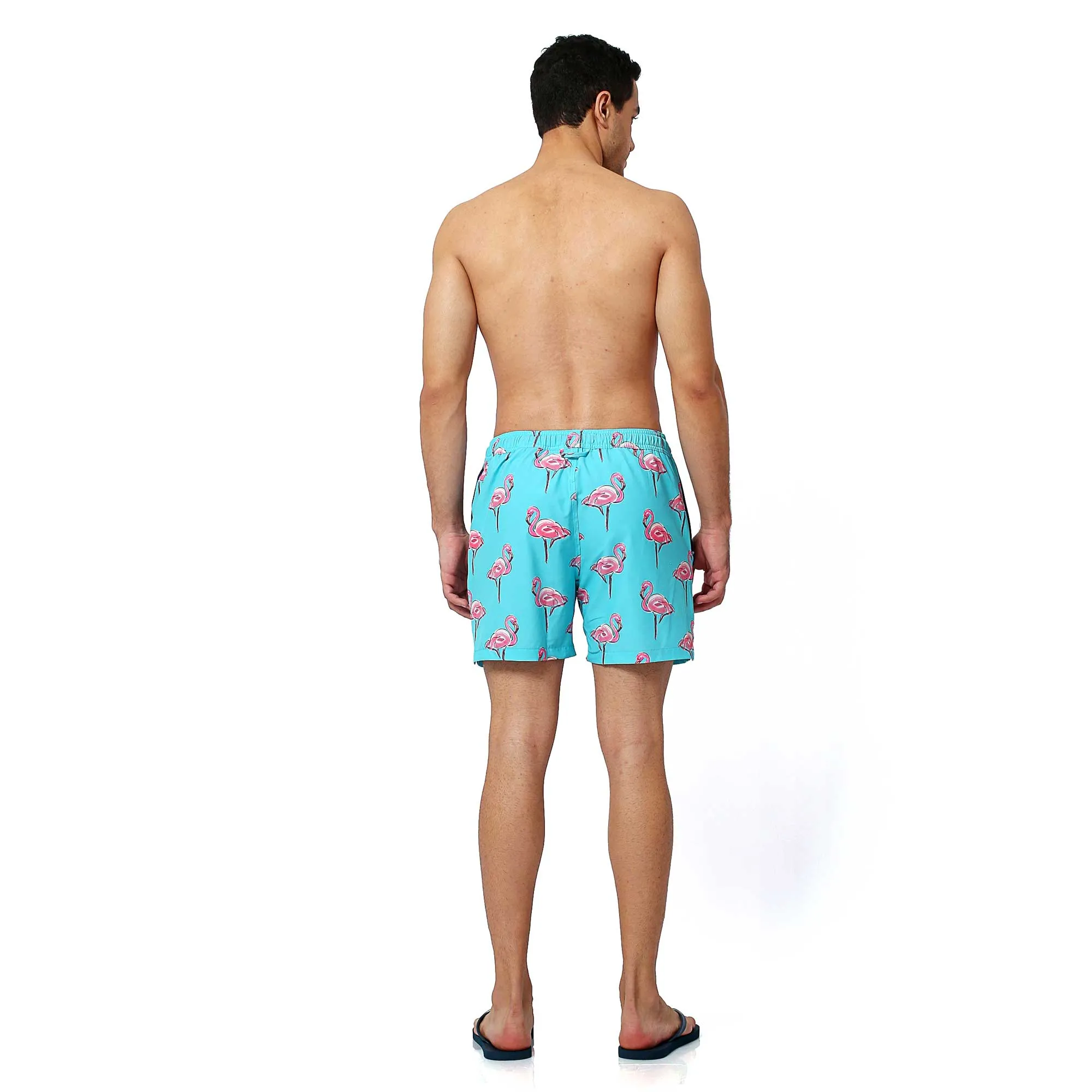 Flamingos - Men's Swim Shorts