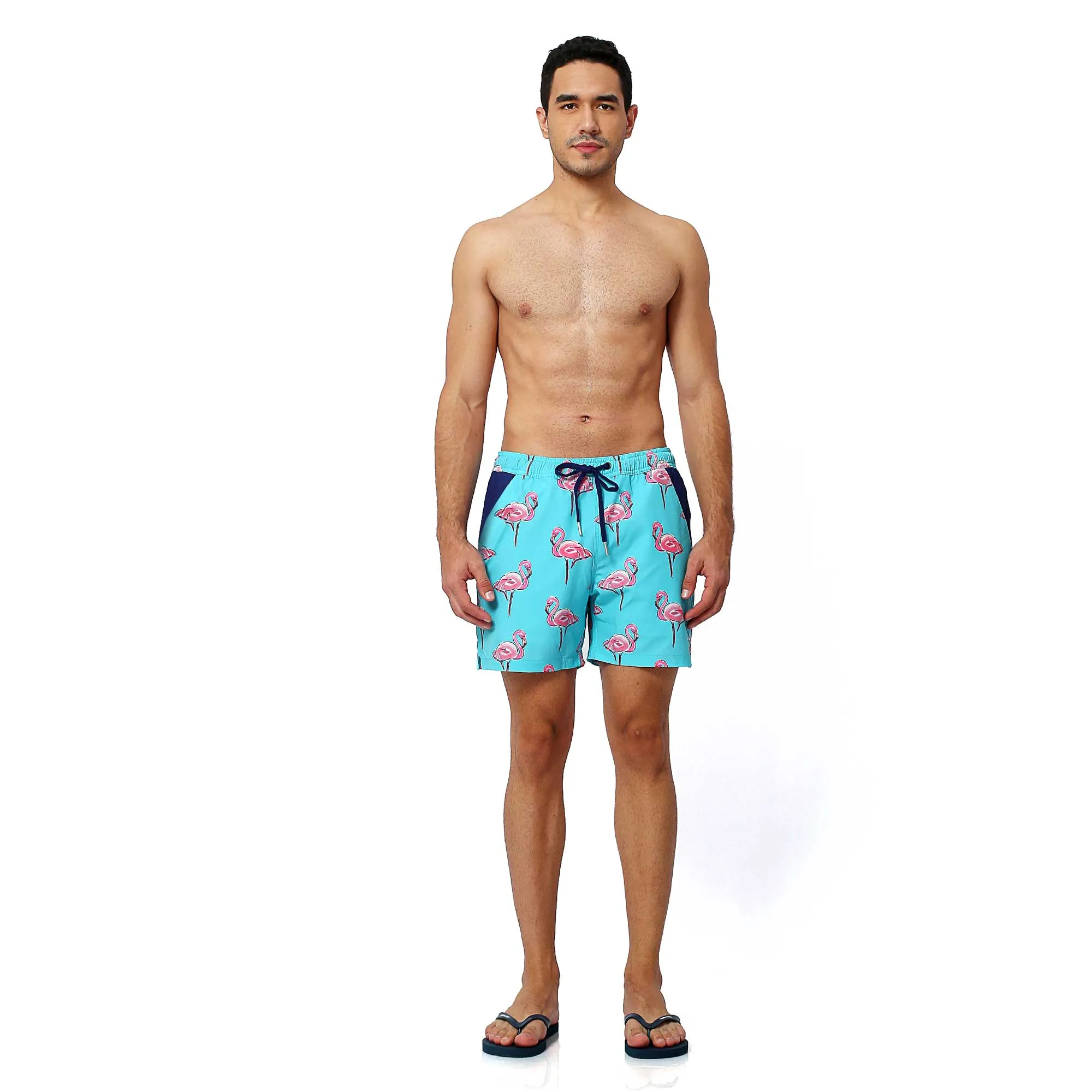Flamingos - Men's Swim Shorts