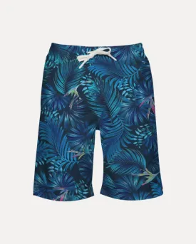 Floliage blue dream Boy's Swim Trunk