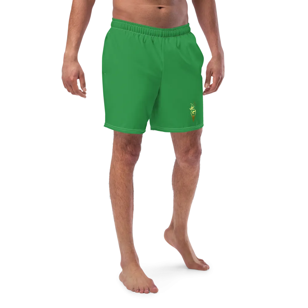 Glamire Recycled Swim Trunks Green