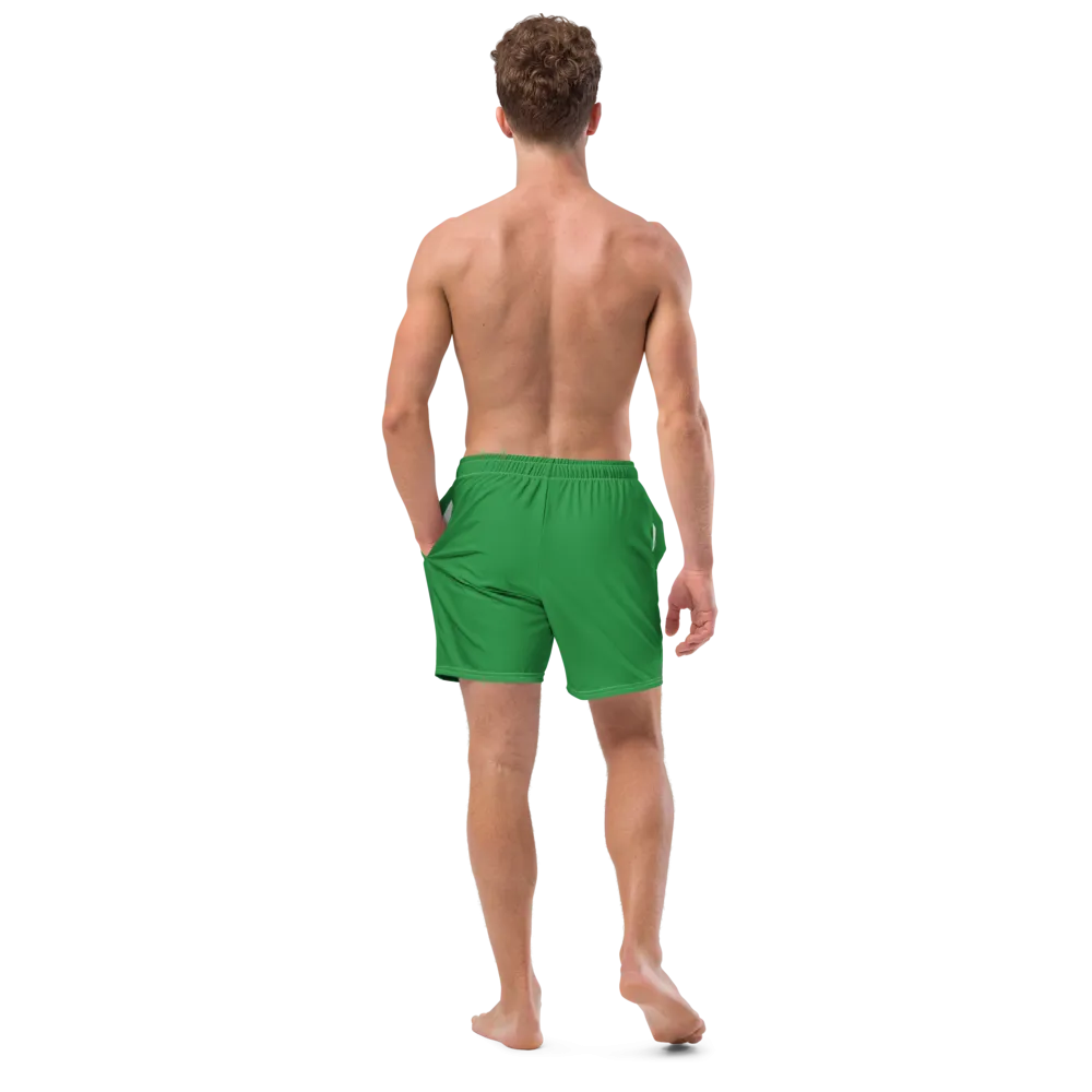 Glamire Recycled Swim Trunks Green