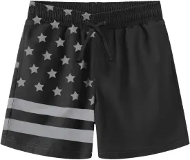 HODOSPORTS Boys Swim Trunks Swimwear Bathing Suits Swim Shorts with Pockets