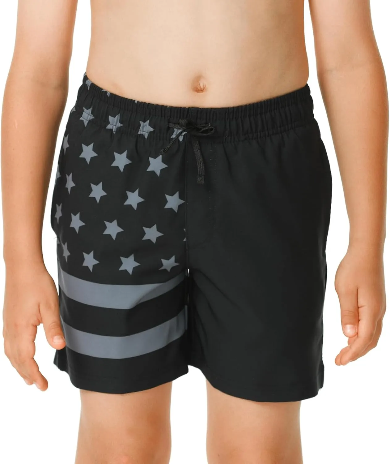 HODOSPORTS Boys Swim Trunks Swimwear Bathing Suits Swim Shorts with Pockets
