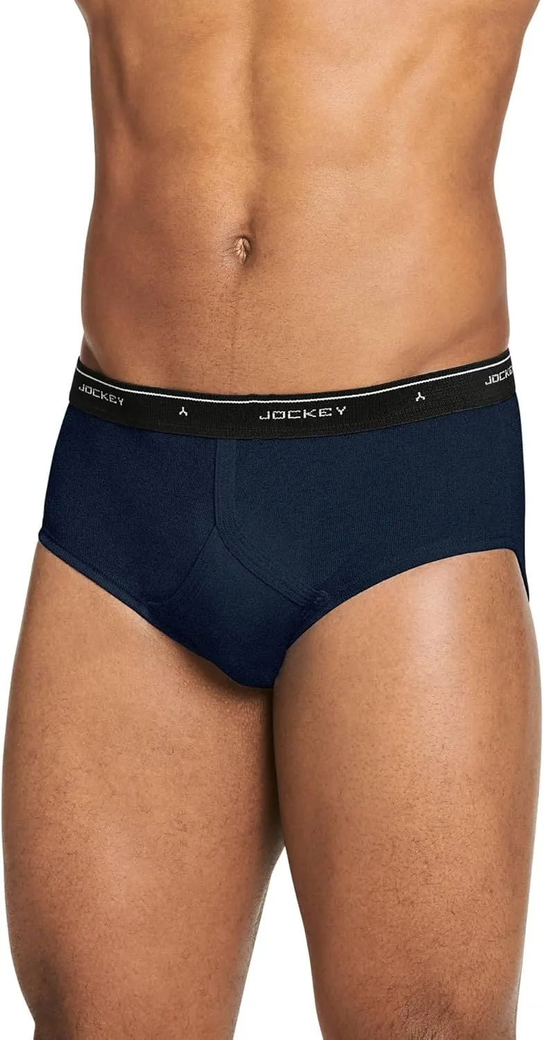 Jockey Men's Underwear Classic Low Rise Brief - 6 Pack