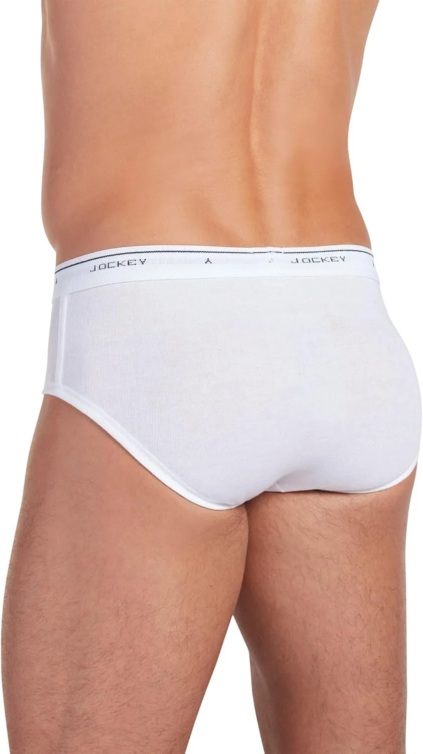 Jockey Men's Underwear Classic Low Rise Brief - 6 Pack