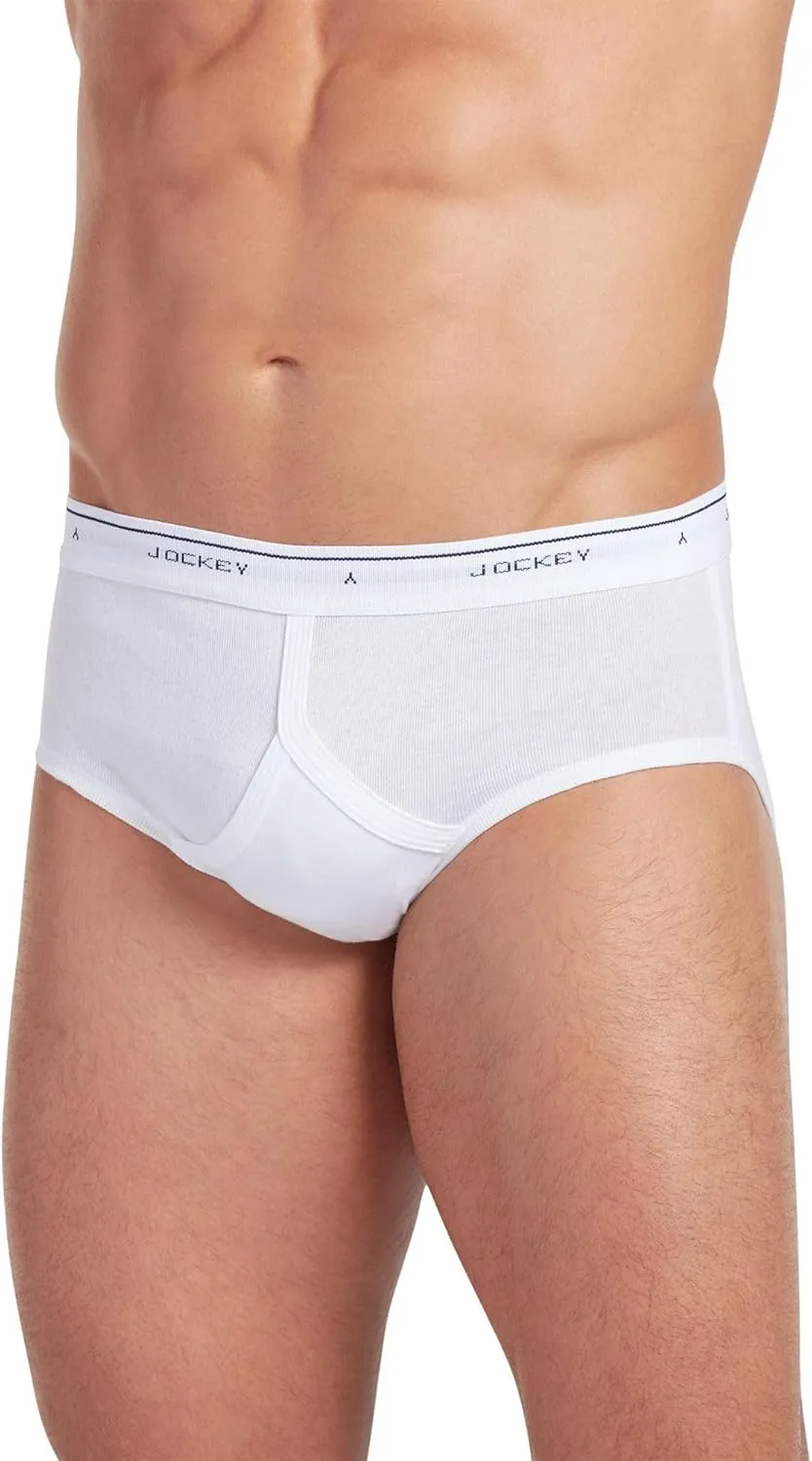 Jockey Men's Underwear Classic Low Rise Brief - 6 Pack