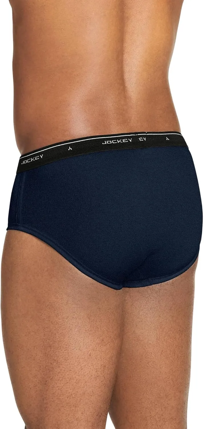 Jockey Men's Underwear Classic Low Rise Brief - 6 Pack