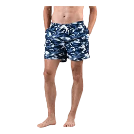 Louie Swim Trunks Blue/Patterned