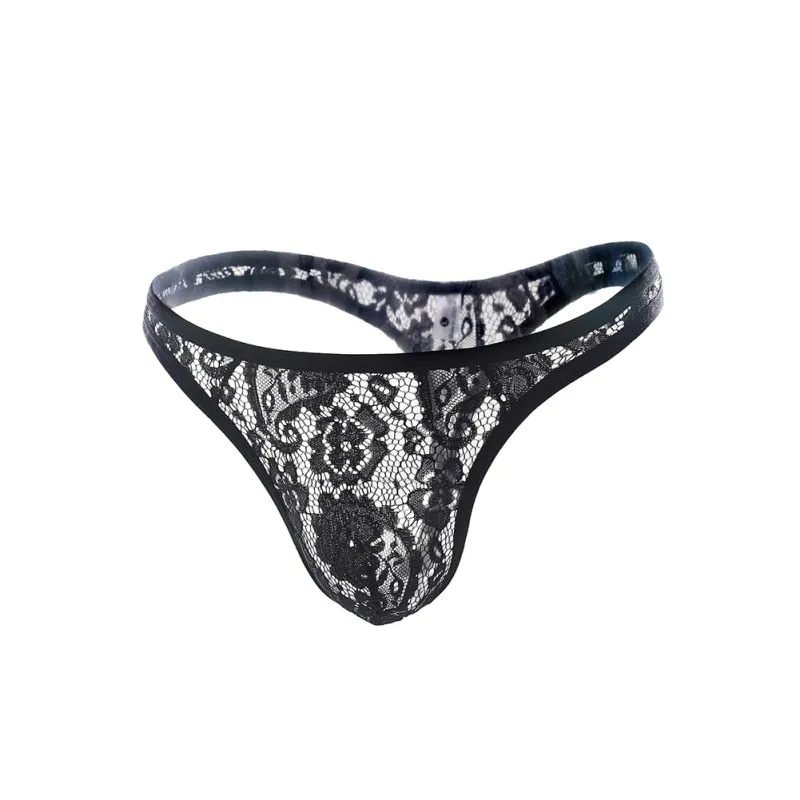 Men's Lace Thong