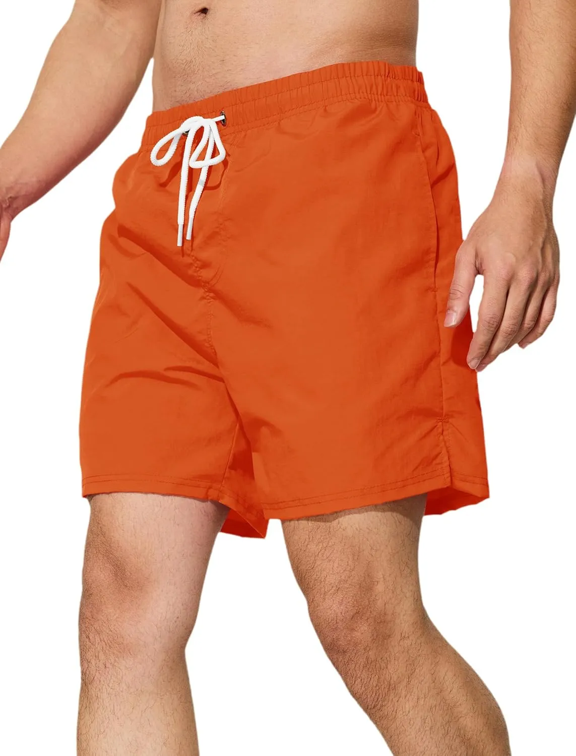 Mens Swim Trunks 5 inch Quick Dry Swim Shorts with Mesh Lining Beach Board Shorts Swimwear Bathing Suit
