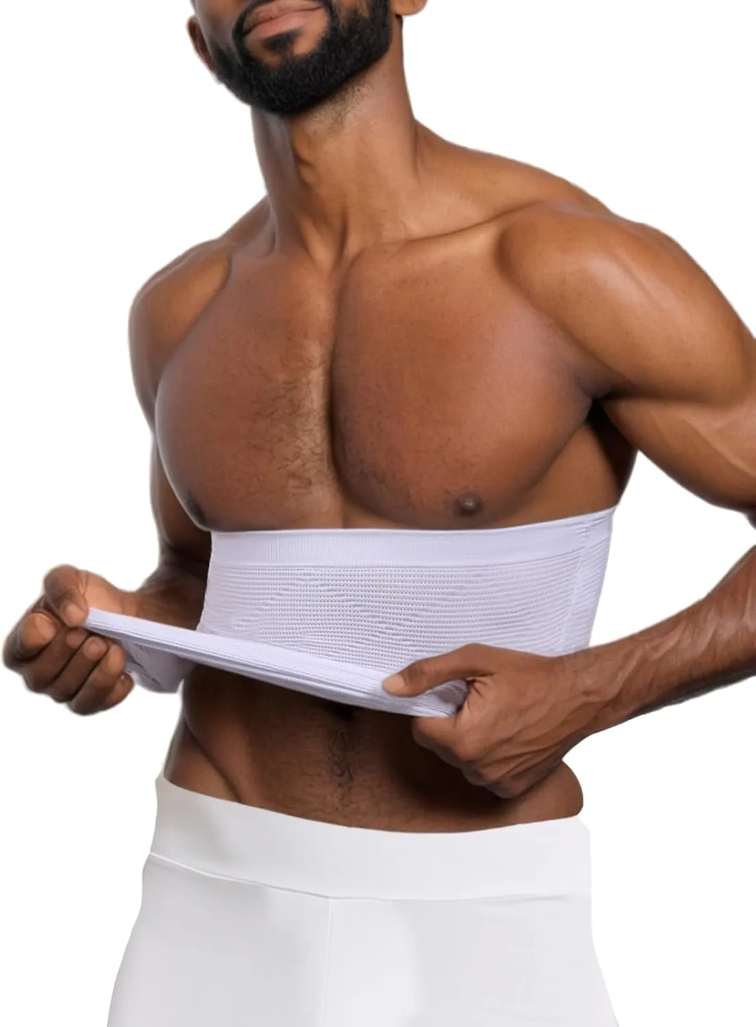 Mens Waist Cinchers Tummy Control Belt Stomach Shaping Trainer Shapewear Abdomen Compression Slimming Body Shaper