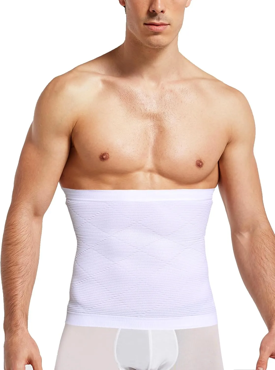 Mens Waist Cinchers Tummy Control Belt Stomach Shaping Trainer Shapewear Abdomen Compression Slimming Body Shaper