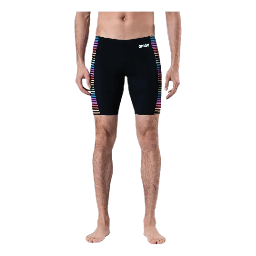 Multicolor Stripes Jammer Patterned/Black