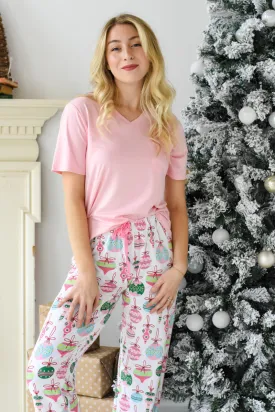Pink Highlands Sleep Tee