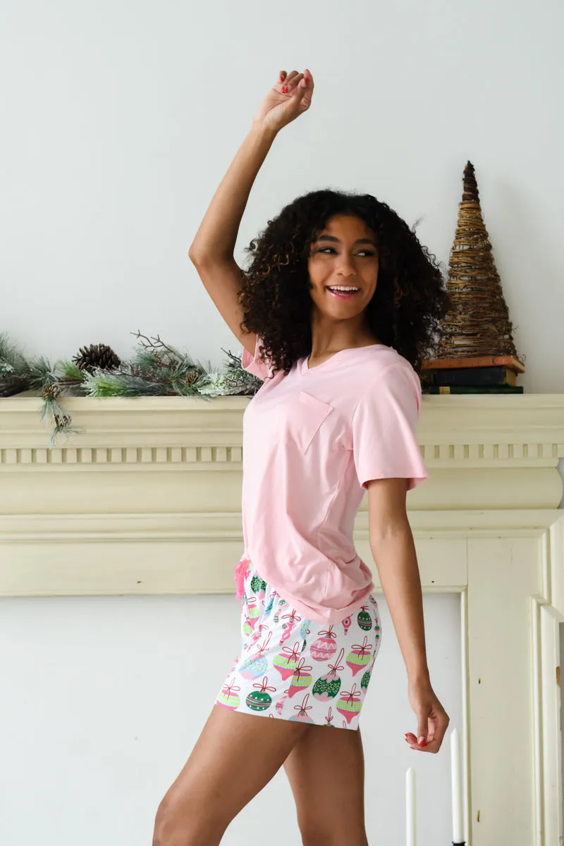 Pink Highlands Sleep Tee