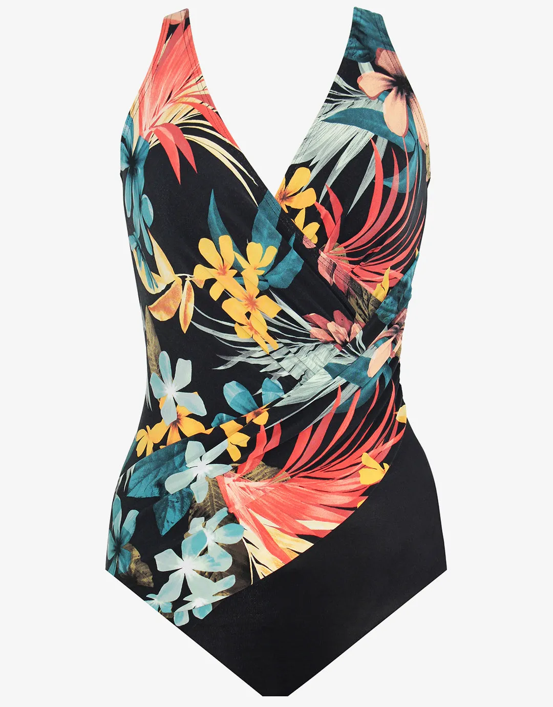 Plumeria Oceanus Swimsuit - Multi