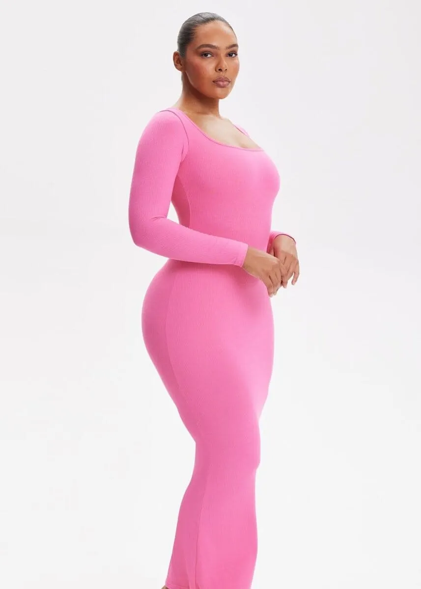 She Waisted 3-In-One Shapewear Midi Dress