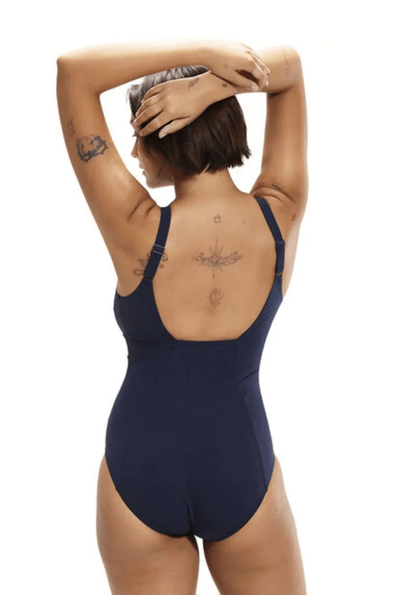 Speedo Womens Shaping Contour Eclipse Printed One Piece