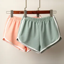 Sports shorts female summer casual streaming cotton three pants version of the beach hot pants