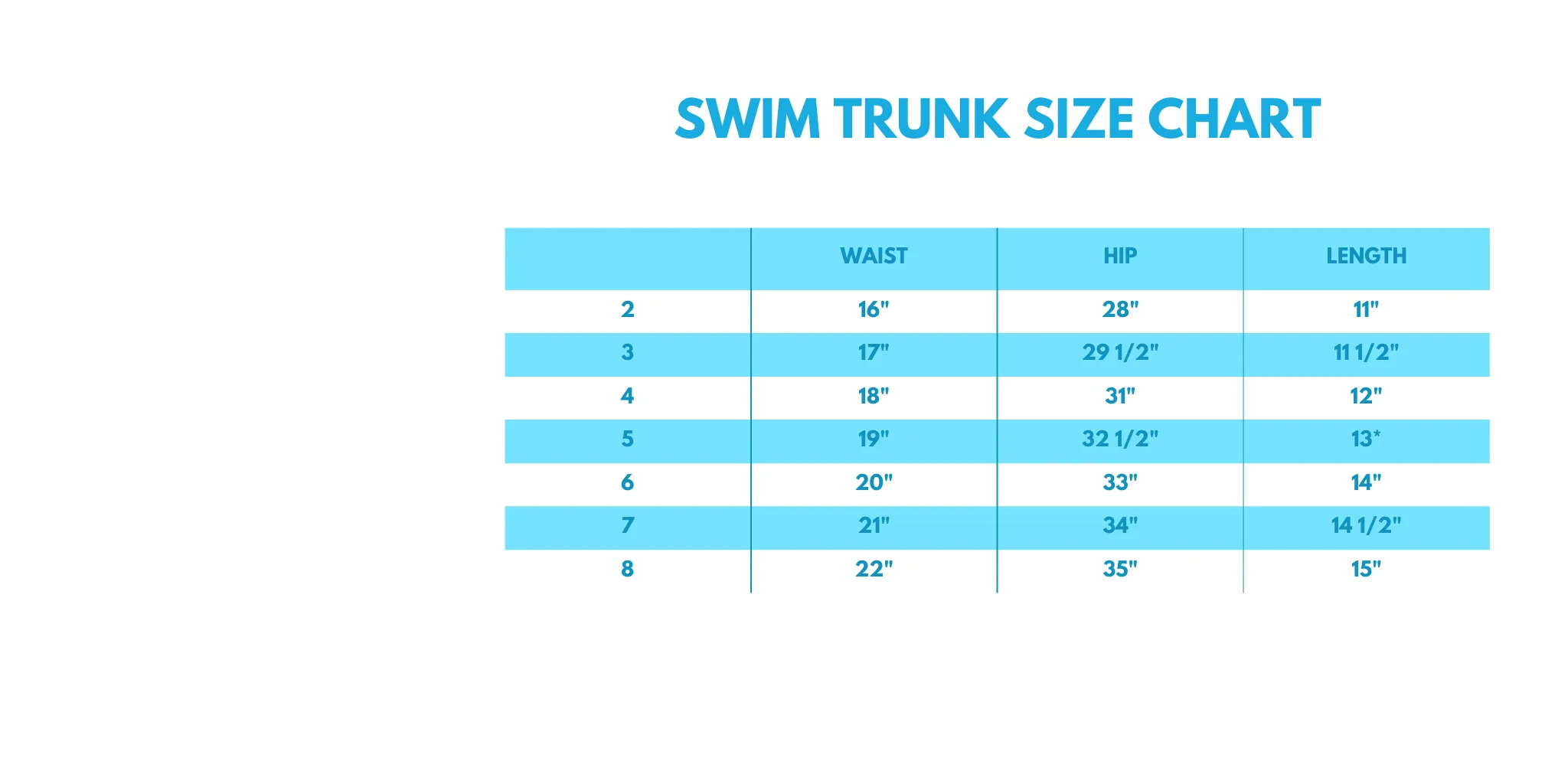 Terracotta stripe boys swimming trunks