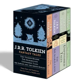 Tolkien Fantasy Tales Box Set (The Tolkien Reader/The Silmarillion/Unfinished Tales/Sir Gawain and the Green Knight) Mass Market Paperback  Box set, July 29, 2003