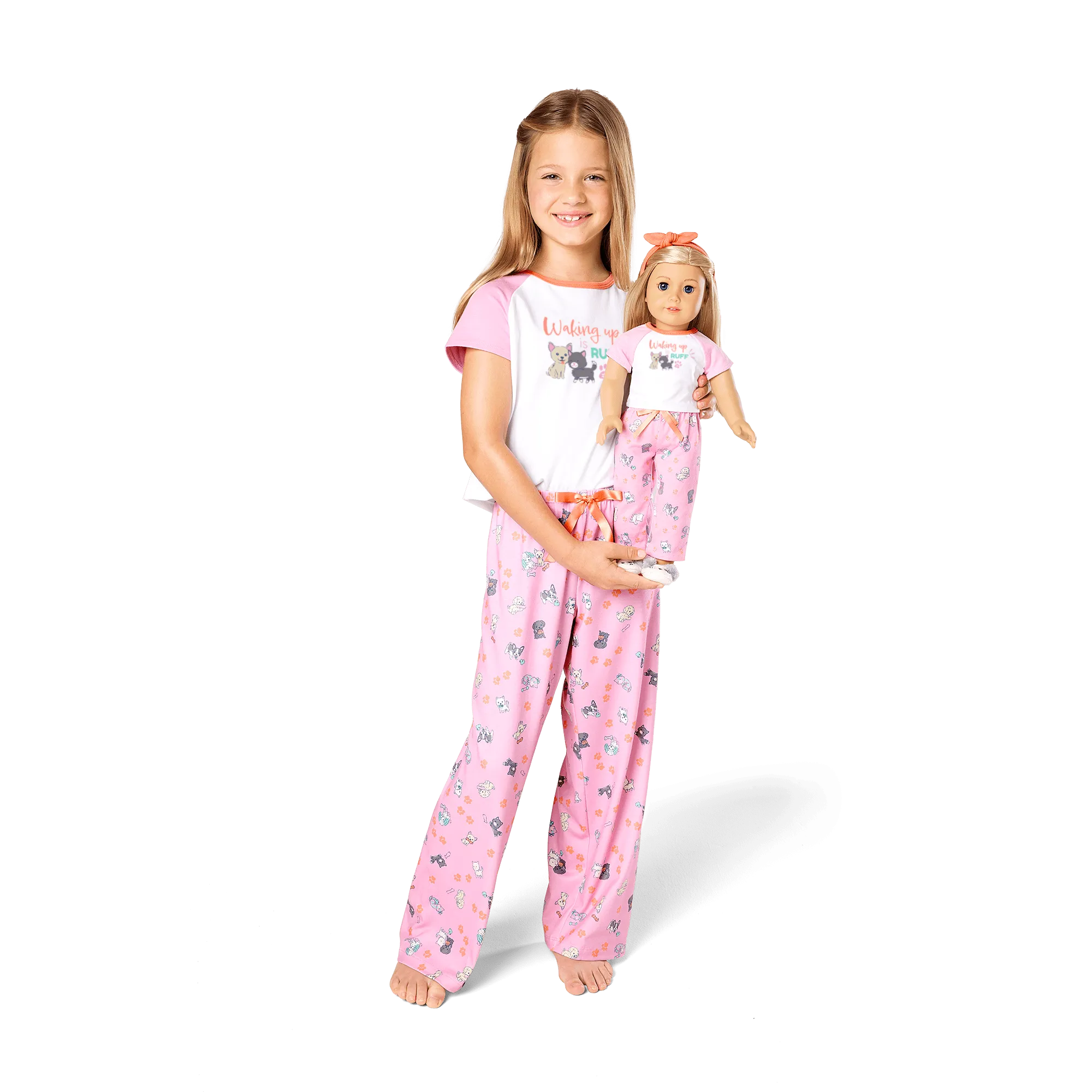 Waking Up Is Ruff PJs for Girls & 18-inch Dolls