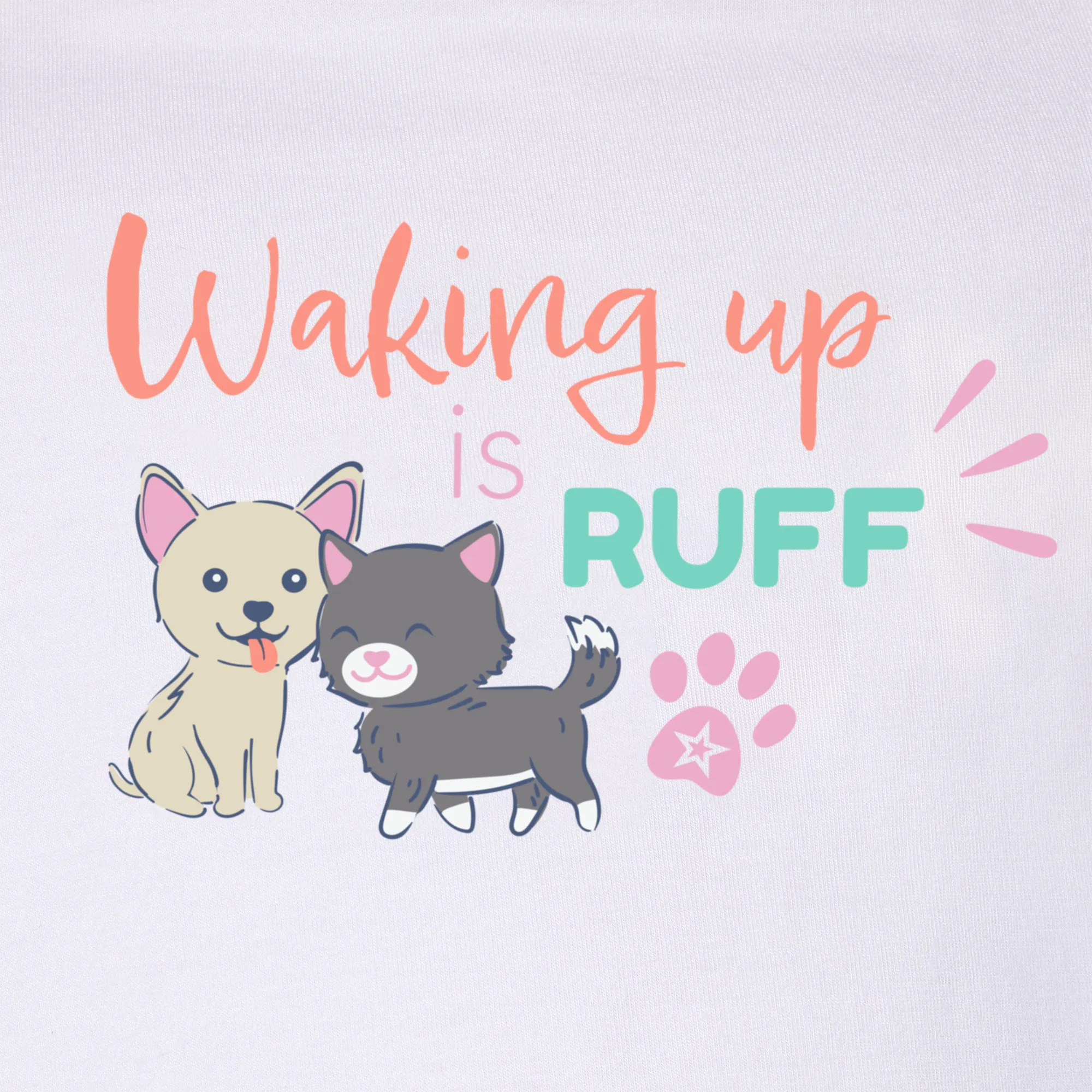 Waking Up Is Ruff PJs for Girls & 18-inch Dolls