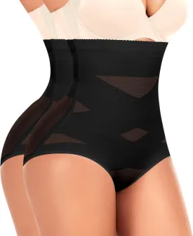 Werena Tummy Control Shapewear Panties for Women High Waist Cincher Shaping Underwear Body Shaper Panty Girdle