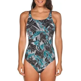 WOMEN'S ATENA CRADLE BACK ONE PIECE - BLACK
